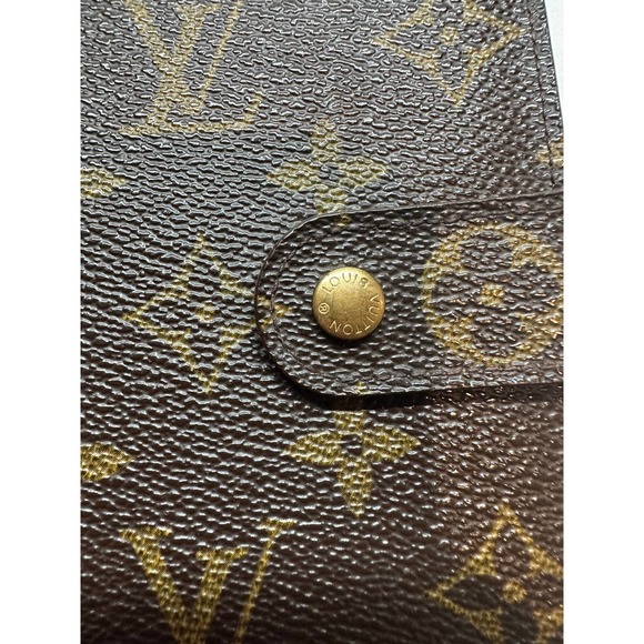 Louis Vuitton Monogram Porte Papier Zip Wallet with unbranded chain - Picture 8 of 12